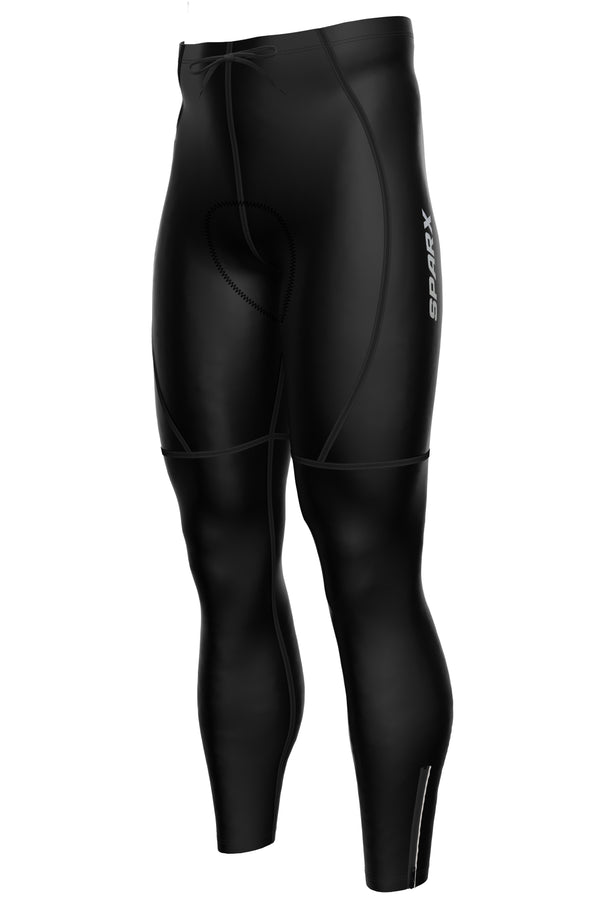 Men black Cycling Tights