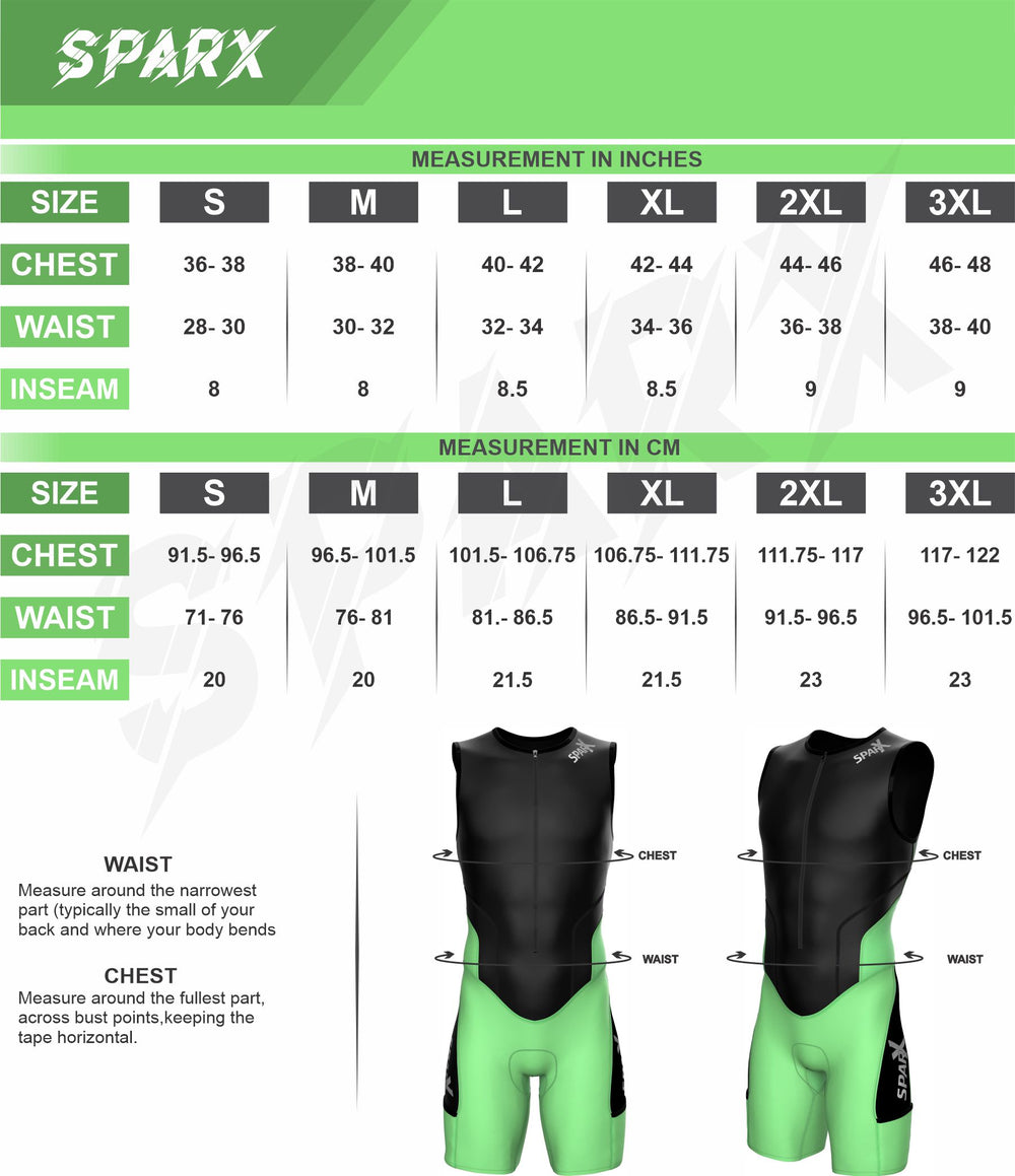 Sparx X Triathlon Suit Men Racing Tri Cycling Skin Suit Bike Swim Run Tri  Suit