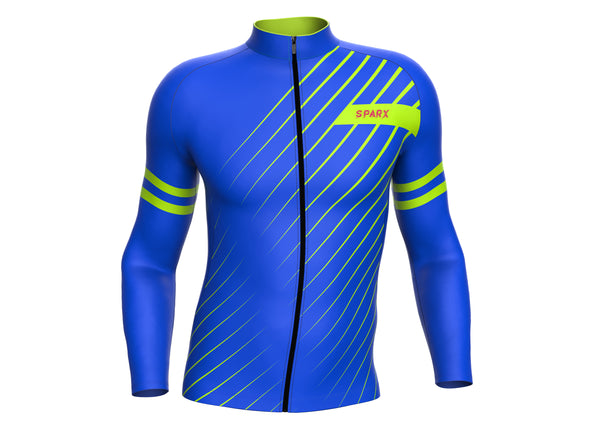 Bluegreen Cycling Thermal Jersey