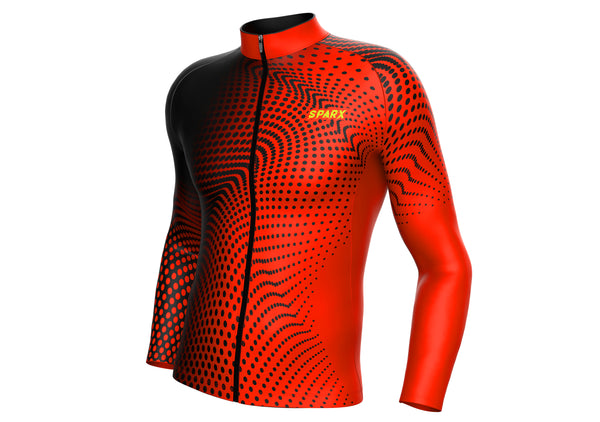 Black Dots Thermal Cycling Jersey