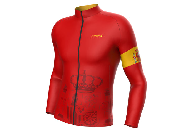 Spain Cycling Thermal Jersey