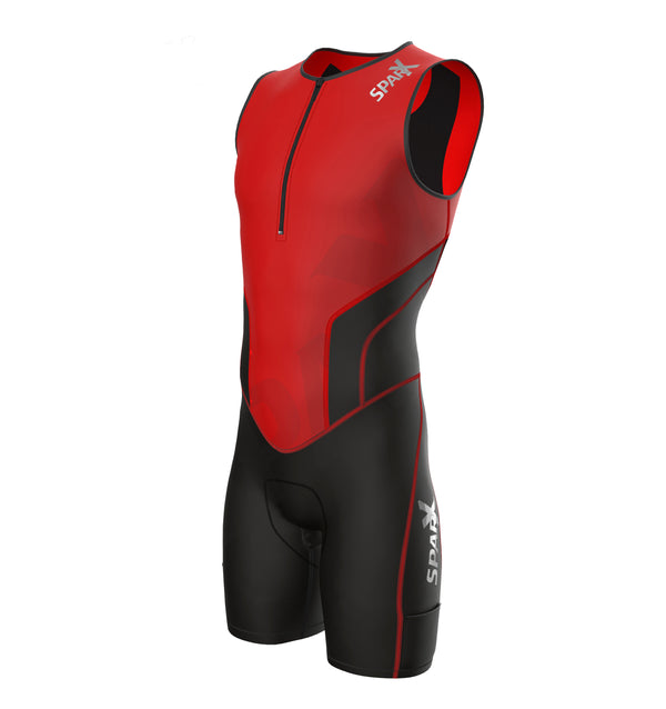 Sparx X Triathlon Suit Men Racing Tri Cycling Skin Suit Bike Swim Run