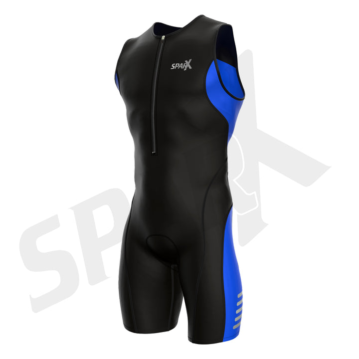 Blue triathlon suits mens