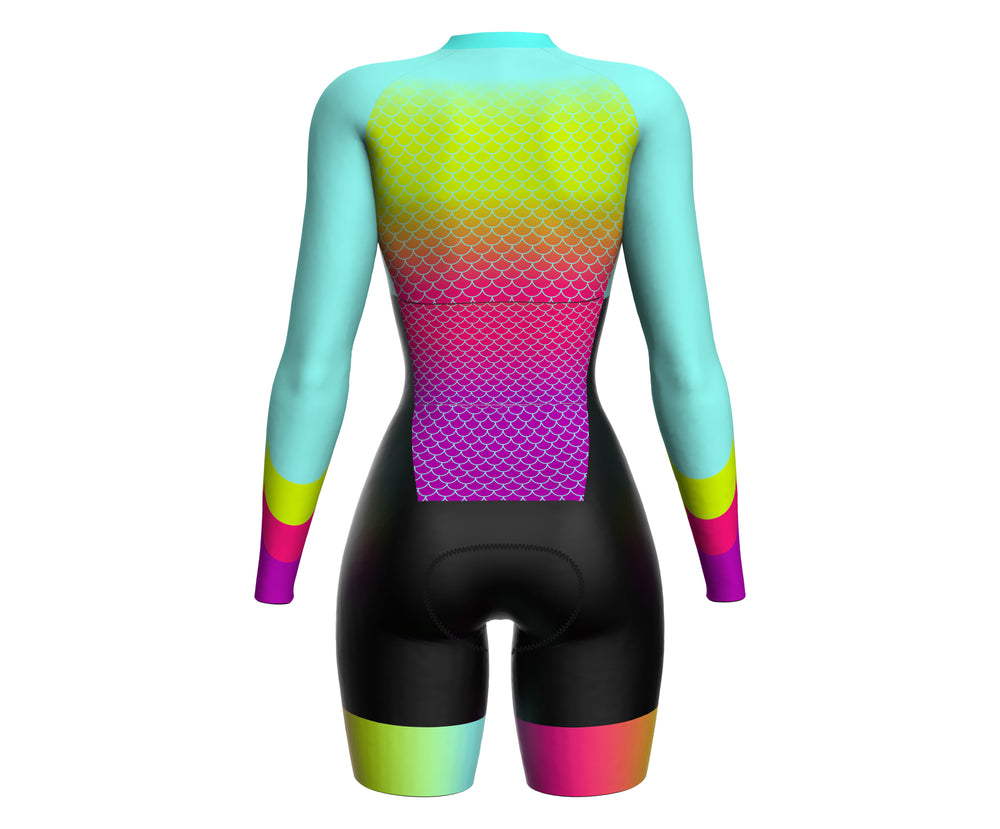 Colorfull Premium Women Cycling Skinsuit Padded Speedsuit Women One Piece Cycling Kit Sparx Sports Colorfull Premium Women Cycling Skinsuit Padded Speedsuit Women One Piece Cycling Kit Sparx Sports